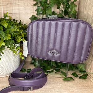 Jes Crossbody Puffy Purple